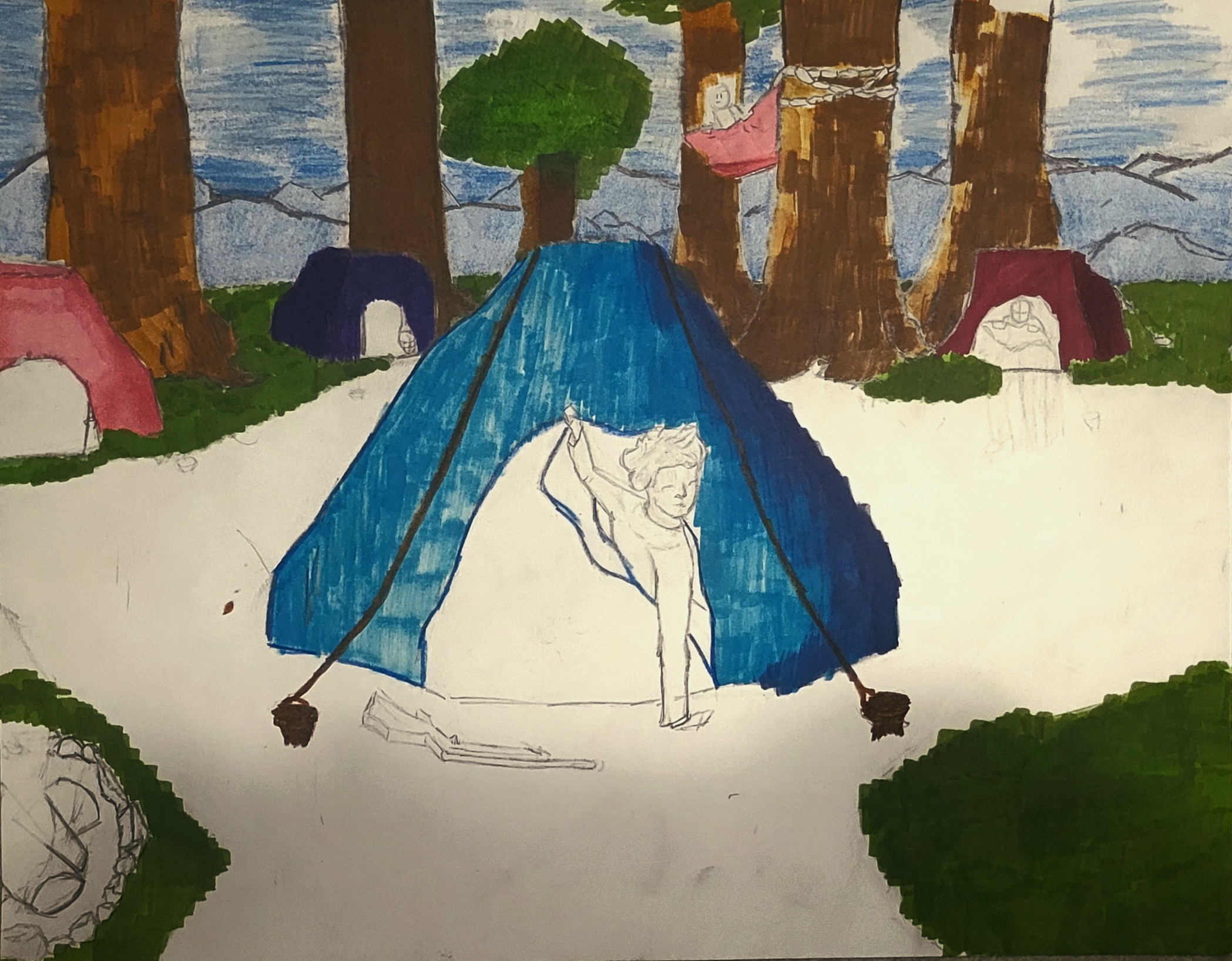 Forest Painting