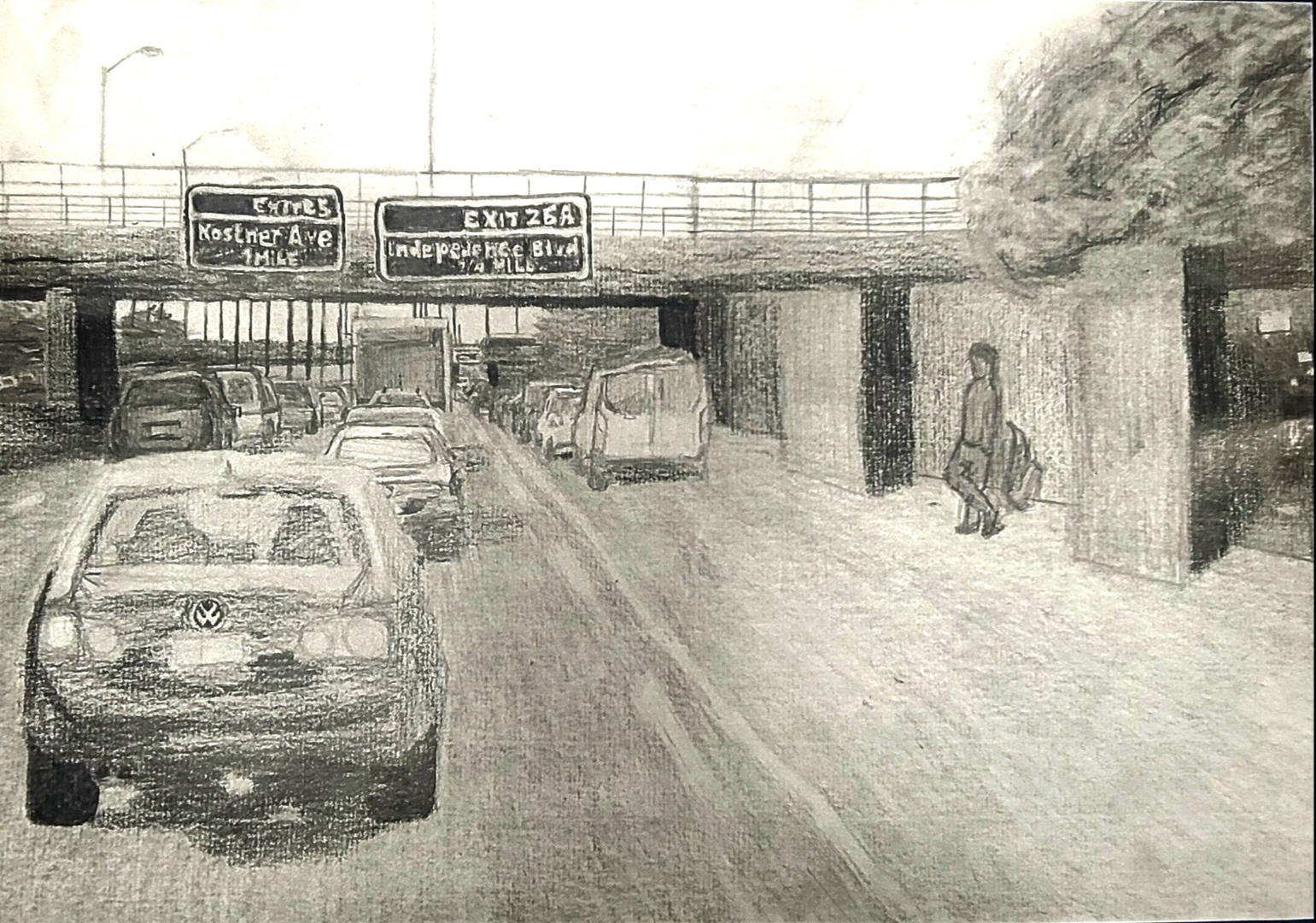 Road Home Drawing