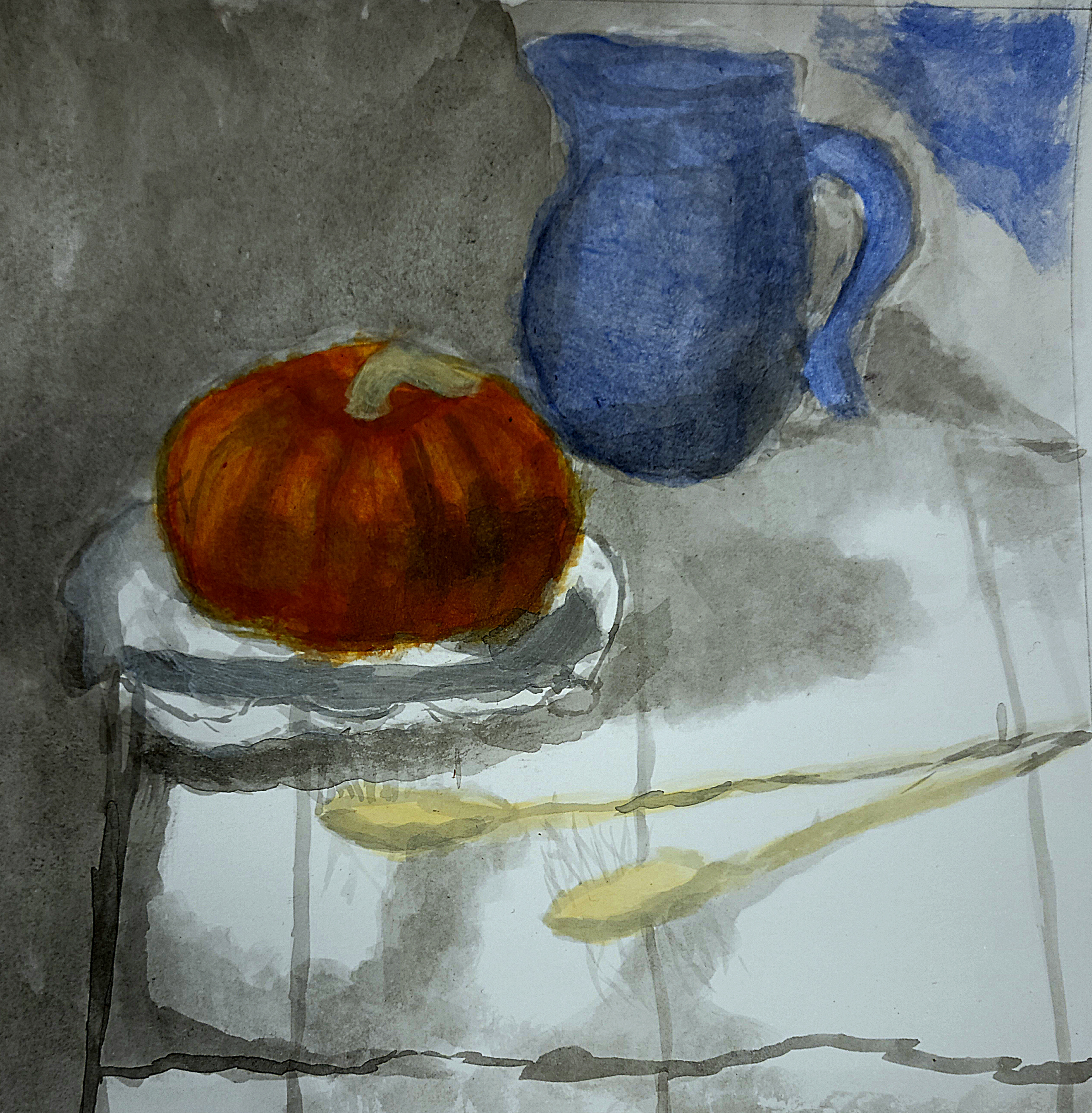 Unfinished Still Life